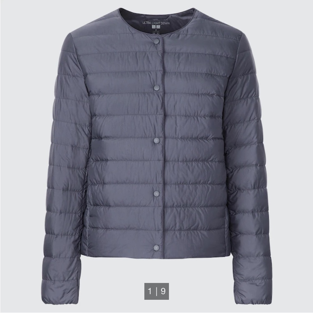 Uniqlo Ultra Light Down Compact Jacket gray XS